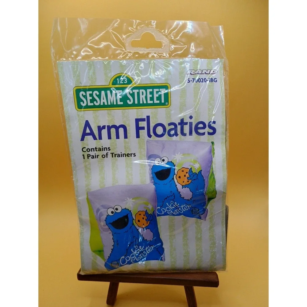 Sesame Street Cookie Monster Arm Floaties Swim Trainers Purple Rand S-70020-IBG